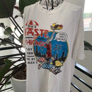 Vintage 1992 Taste of Chicago t-shirt